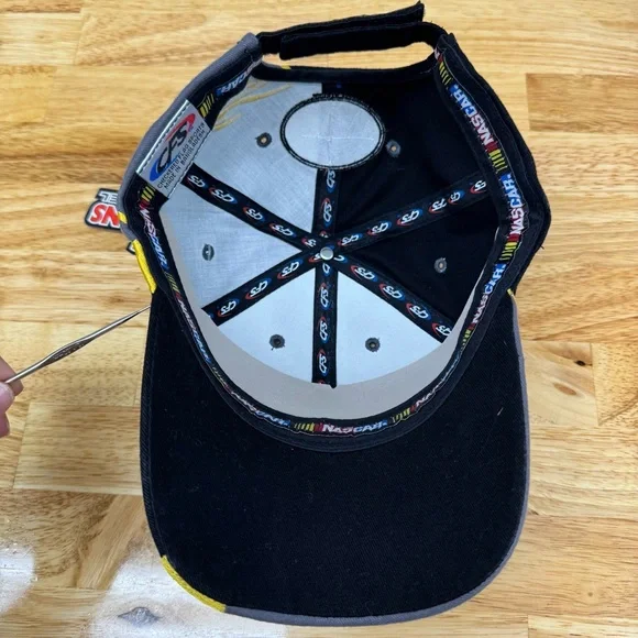 NWT Vintage NASCAR 2004 Nextel Cup Series Black and Yellow Cap - Picture 2 of 8